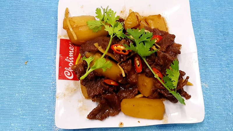 How to make delicious tender radish braised beef