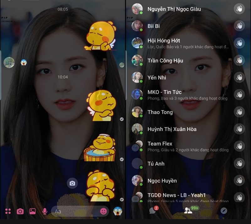 Cách Cài Ảnh Người Yêu Làm Nền Messenger Cực Đẹpset messenger background  photosXuyên Ưi  YouTube