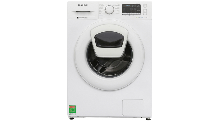 Thiết kế bên ngoài - Máy giặt Samsung Inverter 9 kg WW90K52E0WW/SV