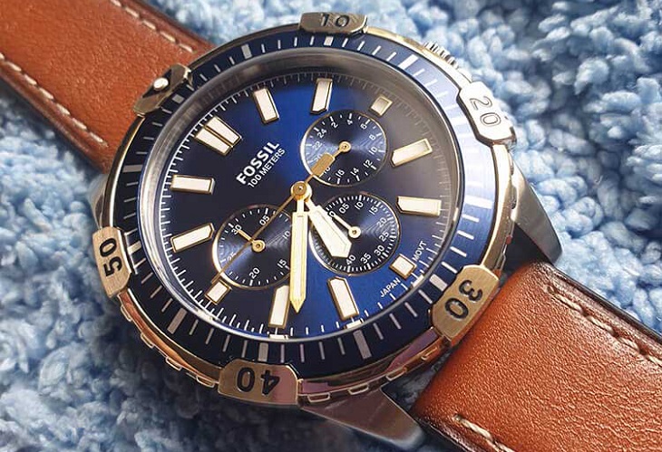 8 tiêu chí cần biết khi chọn mua đồng hồ thời trang chuẩn nhất > Đồng hồ Nam Fossil FS5781 thuộc dạng đồng hồ Analog/Digital