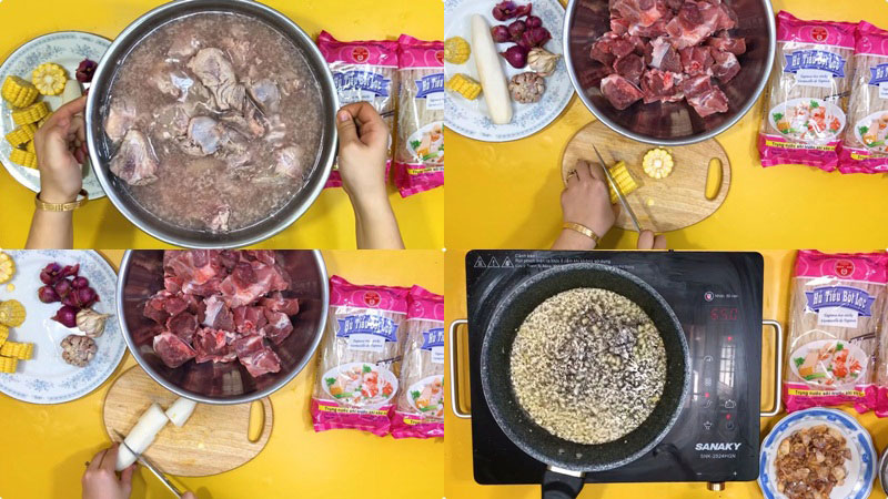 Sơ chế nguyên liệu Sơ chế nguyên liệu