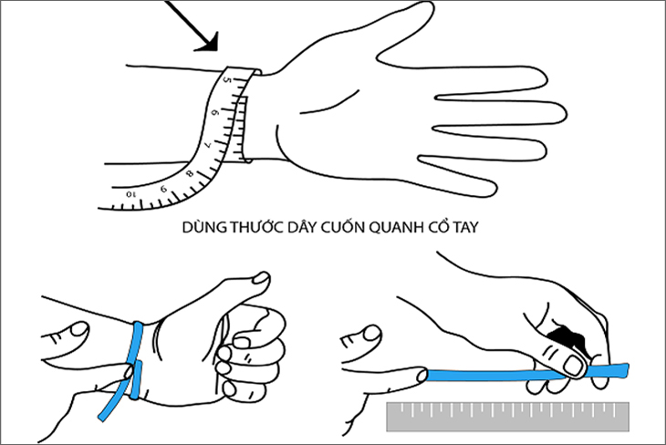 Cách đo size đồng hồ chuẩn xác