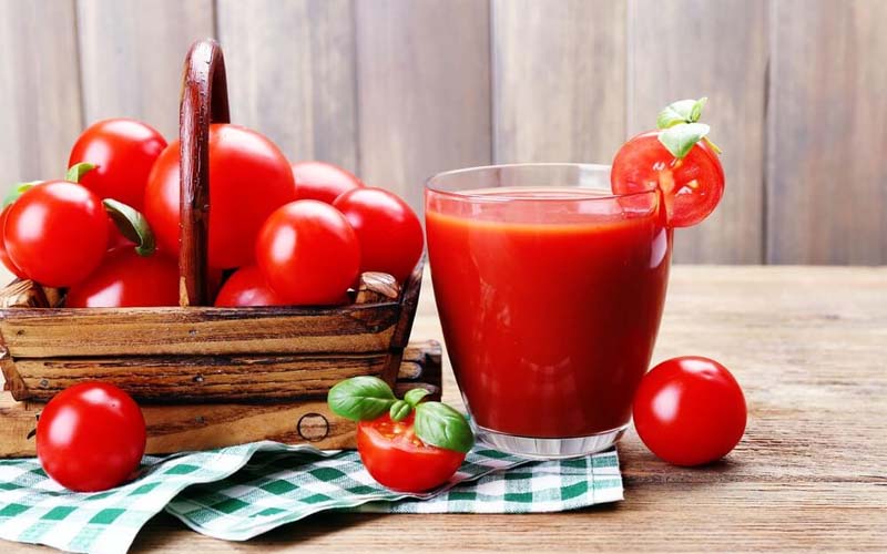 Cách làm nước ép cà chua chín