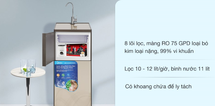 Máy lọc nước của Midea của nước nào? Có tốt không? > Mang đến nguồn nước tinh khiết