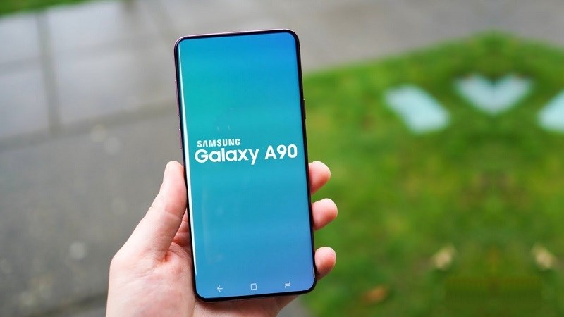 Samsung Galaxy A90 lộ mặt trước và sau thông qua ốp lưng trong suốt Samsung Galaxy A90 lộ mặt trước và sau thông qua ốp lưng trong suốt