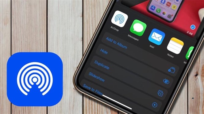 Cách bật và dùng AirDrop trên điện thoại iPhone và MacBook đơn giản