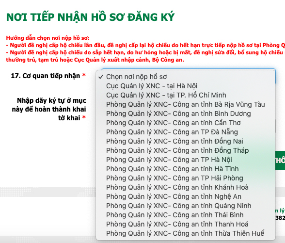 lam ho chieu online