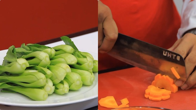 How to make fried bok choy with sweet and crispy oyster sauce