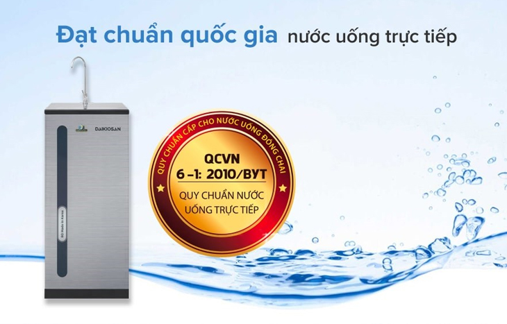 Tạo ra nguồn nước sạch, uống trực tiếp