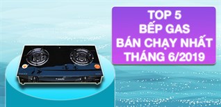 Top 5 bếp gas bán chạy nhất Điện máy XANH 06/2019