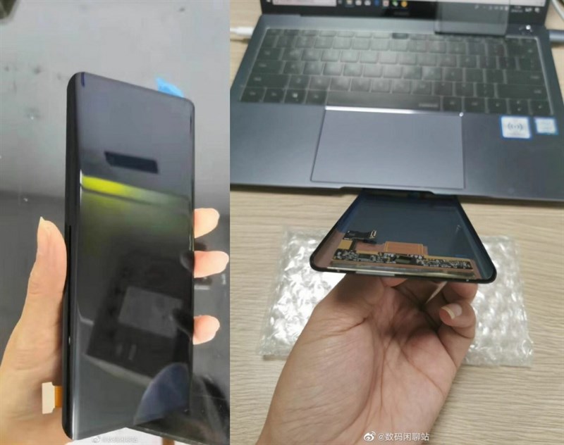 Hình ảnh được cho là panel màn hình Huawei Mate 30 Pro