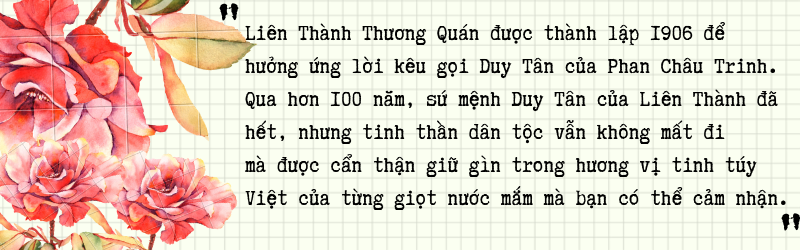 Liên Thành giữ gìn hương vị tinh túy Việt