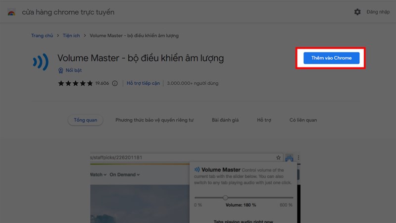 Cách chỉnh âm lượng từng tab trên Chrome