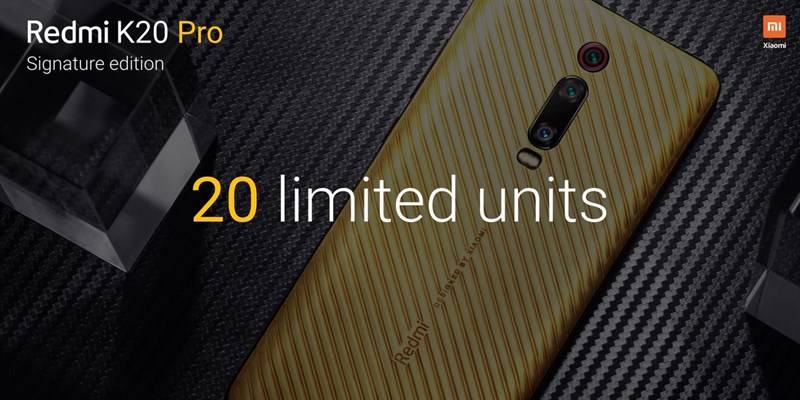 Xiaomi Redmi K20 Pro Signature Edition ra mắt: Làm bằng vàng và kim cương - ảnh 2 Xiaomi Redmi K20 Pro Signature Edition ra mắt: Làm bằng vàng và kim cương - ảnh 2