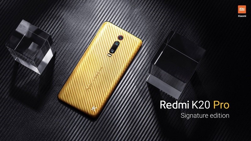 Xiaomi Redmi K20 Pro Signature Edition ra mắt: Làm bằng vàng và kim cương Xiaomi Redmi K20 Pro Signature Edition ra mắt: Làm bằng vàng và kim cương