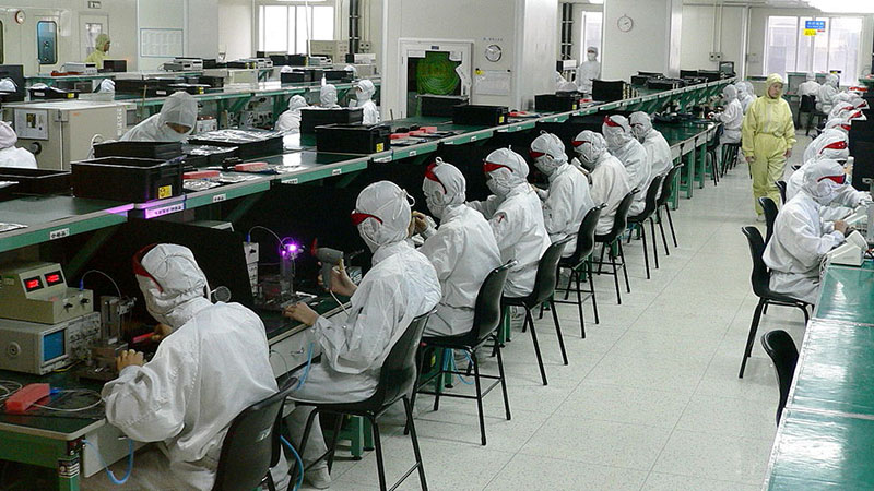 công nhân làm iphone công nhân làm iphone
