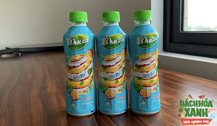 Bùng nổ năng lượng với sữa trái cây hương chanh dây bạc hà YoMost
