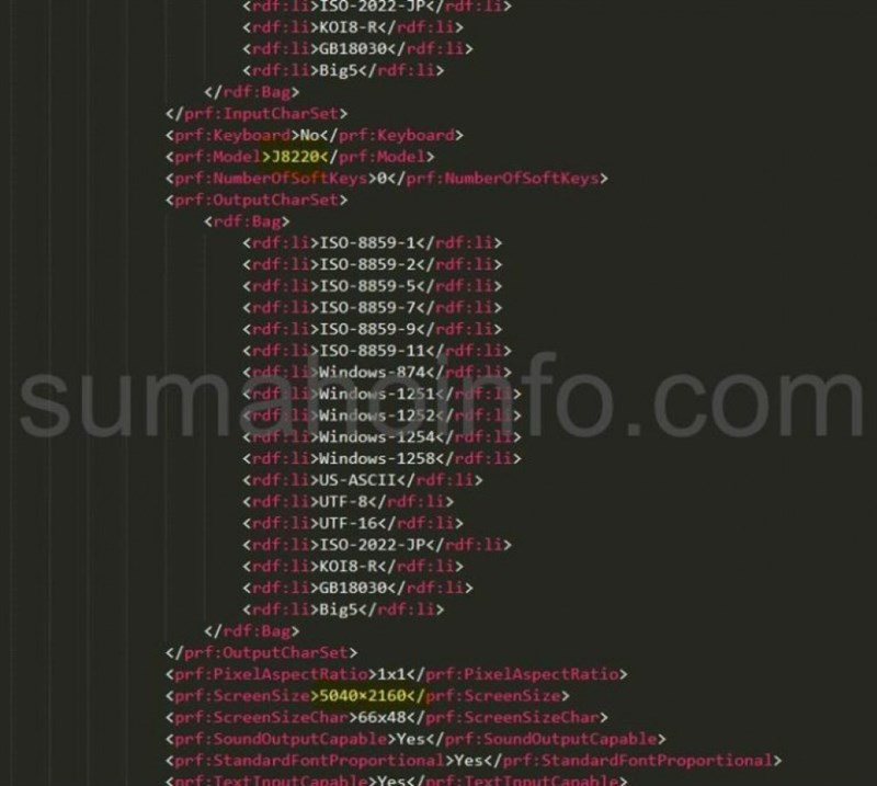 Hé lộ bằng chứng cho thấy màn hình của Xperia 1R có độ phân giải 5K
