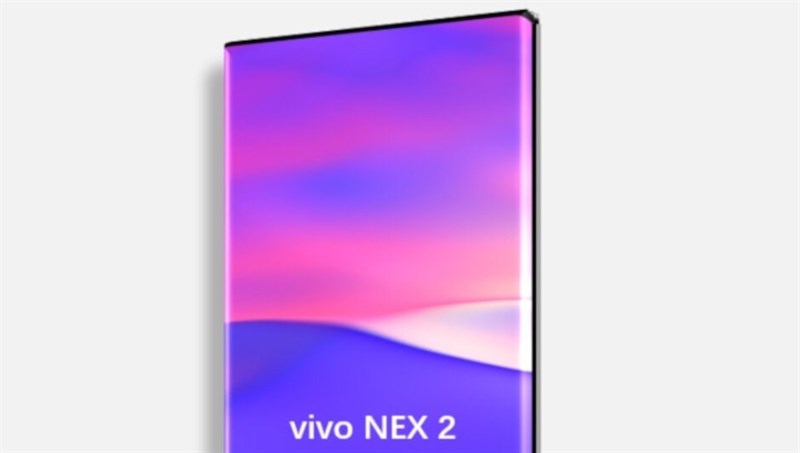 Xuất hiện hình ảnh render của Vivo NEX 2 với thiết kế cực kỳ ấn tượng