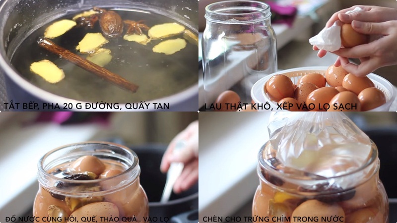 Cách làm trứng muối nước