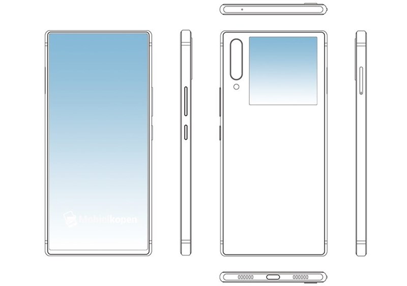 Smartphone màn hình kép thế hệ mới của ZTE lộ diện
