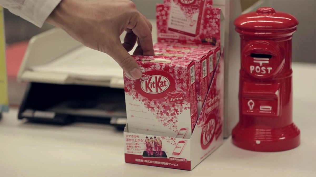 Kit Kat Mail - dòng sản phẩm dành riêng cho sĩ tử mùa thi với ý nghĩa chúc may mắn