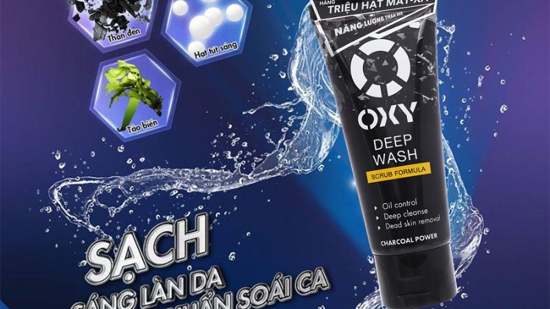 Sữa rửa mặt tác động sâu OXY Deep Wash