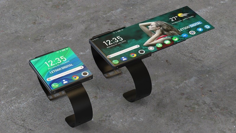 OPPO nộp bằng sáng chế cho một chiếc smartwatch có thể gập lại OPPO nộp bằng sáng chế cho một chiếc smartwatch có thể gập lại