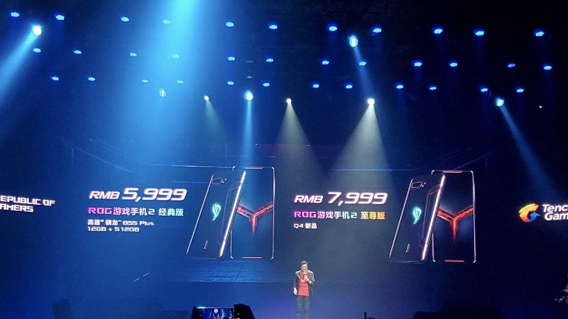 ASUS công bố giá bán các phiên bản ROG Phone 2