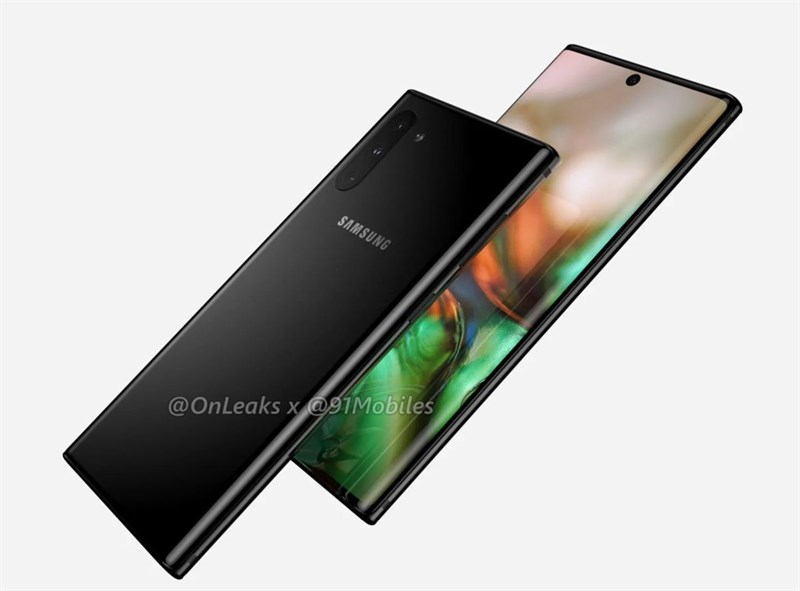 Galaxy Note 10 hỗ trợ sạc nhanh 45W, nhưng không có khe cắm microSD