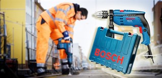 7 lý do nên mua máy khoan cầm tay của Bosch