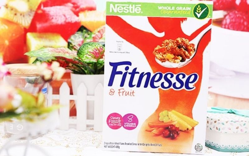 Ngũ cốc ăn sáng Nestlé FITNESSE and Fruit
