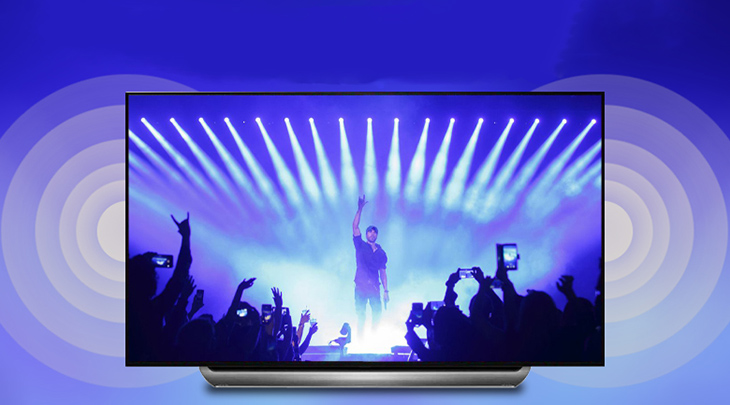 Đánh giá Smart Tivi OLED LG 4K 77 inch 77C9PTA, tivi OLED 77 inch đầu tiên tại Việt Nam > Công nghệ Dolby Atmos giả lập âm thanh vòm