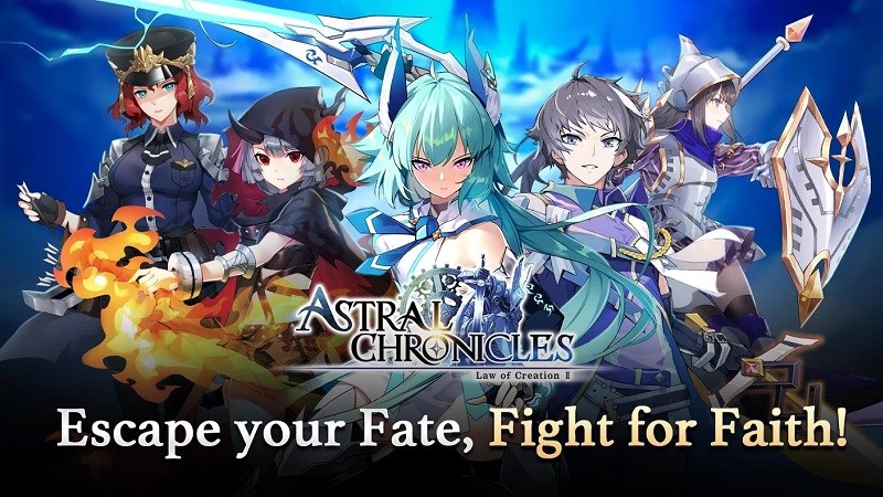 Hình ảnh trong game Astral Chronicles