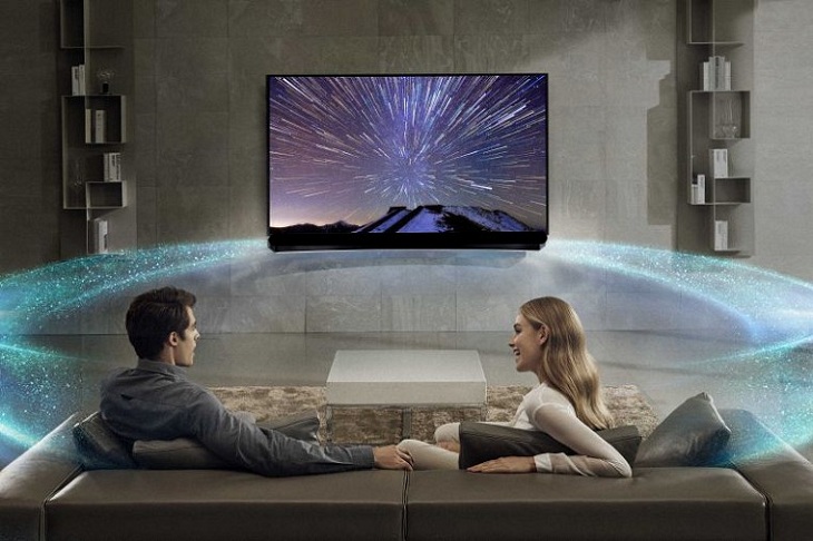 Smart Tivi OLED LG 4K C9PTA tích hợp âm thanh vòm Surround