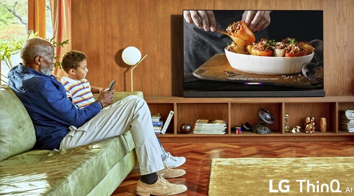 Smart Tivi OLED LG 4K C9PTA kết hợp trí tuệ nhân tạo AI ThinQ