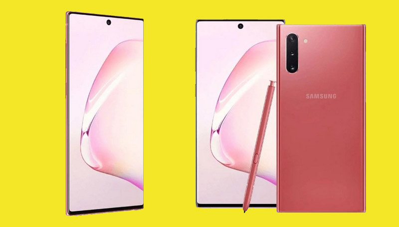 Galaxy Note 10 hồng