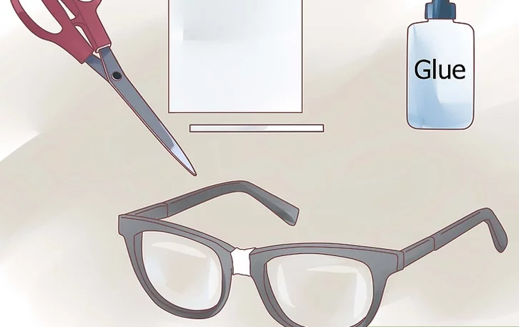 3 cách dán và sửa gọng mắt kính bị gãy đơn giản hiệu quả