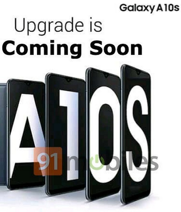 Poster chính thức của Samsung Galaxy A10s xác nhận máy sẽ sớm ra mắt Poster chính thức của Samsung Galaxy A10s xác nhận máy sẽ sớm ra mắt