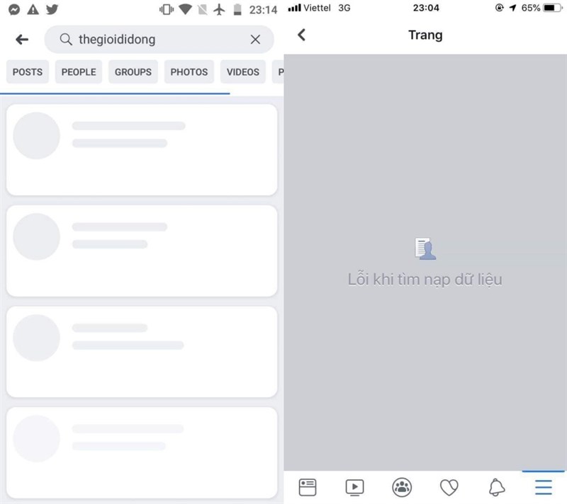 Facebook lại gặp lỗi nghiêm trọng, nhiều tính năng đứng hình