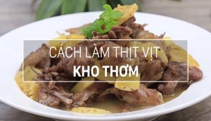 Vét hết nồi cơm với món vịt kho thơm cực ngon, xem xong làm được ngay