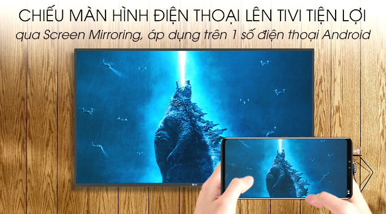 Chiếu màn hình điện thoại lên tivi bằng tính năng Screen Mirroring 