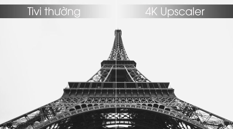 Hình ảnh được cải thiện nhờ công nghệ 4K Upscaler