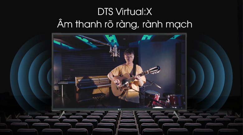 Âm thanh bùng nổ nhờ công nghệ DTS Virtual:X 