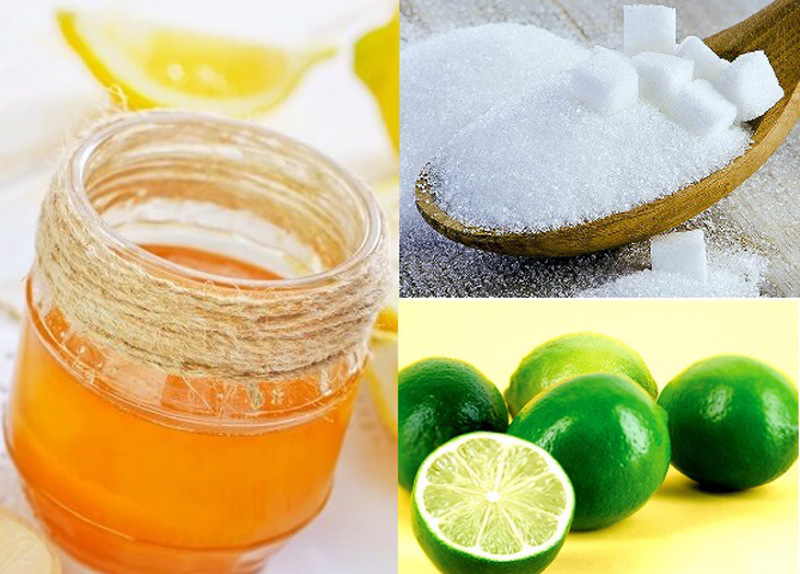How to remove mustache with sugar, honey, and lemon