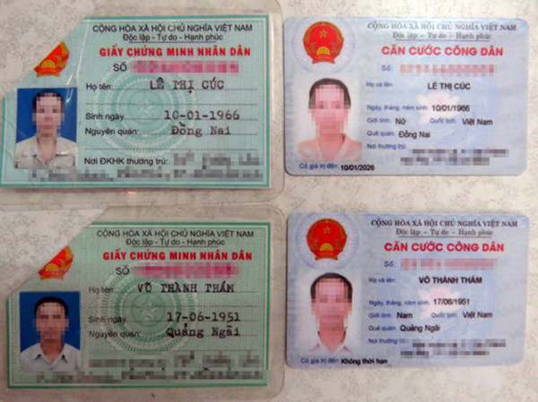 thẻ căn cước