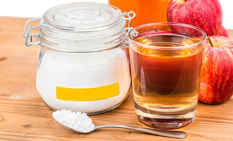 Baking soda và giấm có tác dụng tẩy rửa tốt Baking soda và giấm có tác dụng tẩy rửa tốt