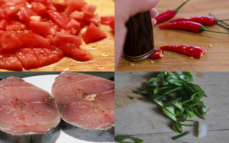 Cá thu kho cà chua đậm đà đưa cơm, ăn liền mấy chén Cá thu kho cà chua đậm đà đưa cơm, ăn liền mấy chén