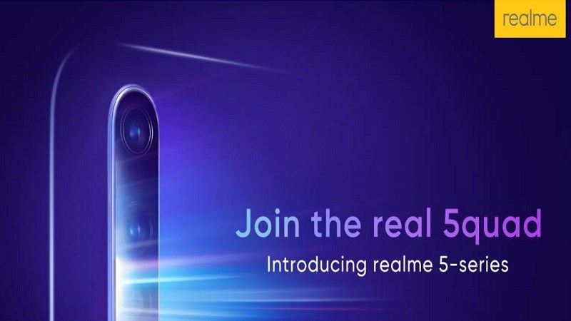 Realme 5, Realme 5 Pro sẽ ra mắt vào ngày 20/8
