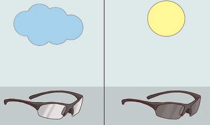 Hướng dẫn cách chọn mắt kính phù hợp cho hoạt động thể thao > Cân nhắc việc dùng tròng kính đổi màu?